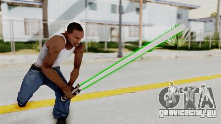Star Wars LightSaber Green для GTA San Andreas
