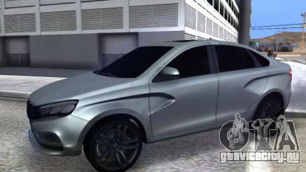 Lada Vesta HD (beta) для GTA San Andreas