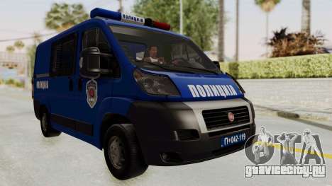 Fiat Ducato Police для GTA San Andreas