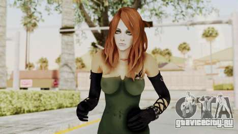 Badgirl Green Jumper Red Hair для GTA San Andreas