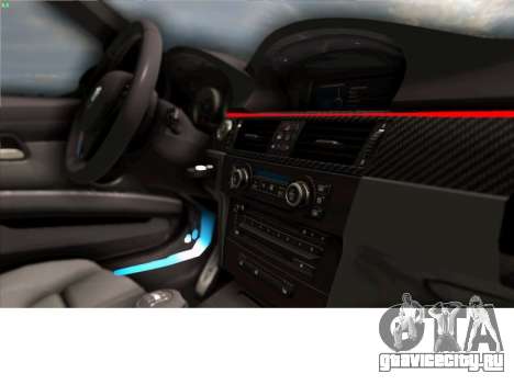 БМВ м3 Е92 свободы ходить производительности фун для GTA San Andreas