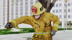 GTA 5 Fireman LV для GTA San Andreas
