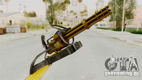 Minigun Gold для GTA San Andreas