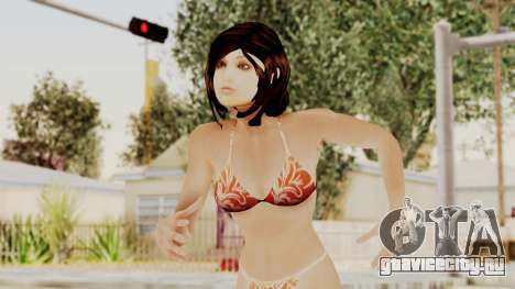 Beach Girl Red Bikini для GTA San Andreas