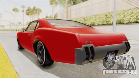 GTA 5 Declasse Sabre GT2 IVF для GTA San Andreas