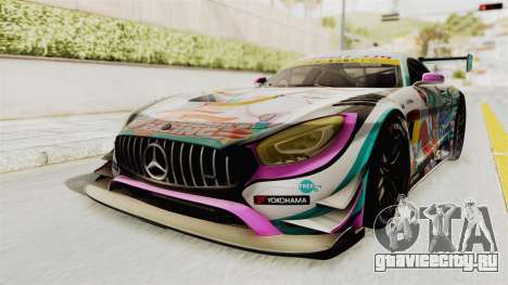 Mercedes-Benz SLS AMG GT3 2016 Goodsmile Racing для GTA San Andreas