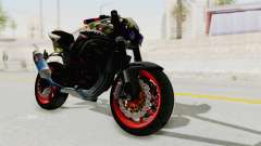 Kawasaki Ninja 250R Naked Camouflage для GTA San Andreas