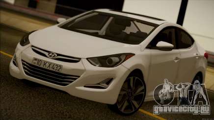 Hyundai ELANTRA 2015 STOCK для GTA San Andreas