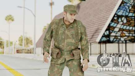 MGSV Ground Zeroes US Soldier Armed v2 для GTA San Andreas