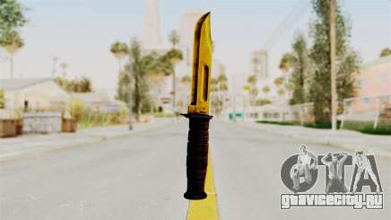 Knife Gold для GTA San Andreas