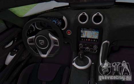 Dodge Viper SRT GTS 2012 Monster Truck для GTA San Andreas