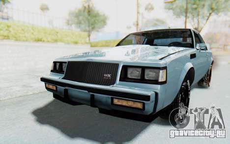 Buick GNX 1987 для GTA San Andreas