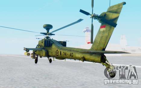 AH-64 Apache для GTA San Andreas