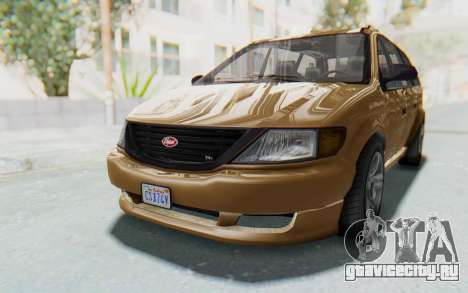 GTA 5 Vapid Minivan для GTA San Andreas