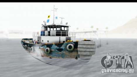 GTA 5 Buckingham Tug Boat v1 для GTA San Andreas