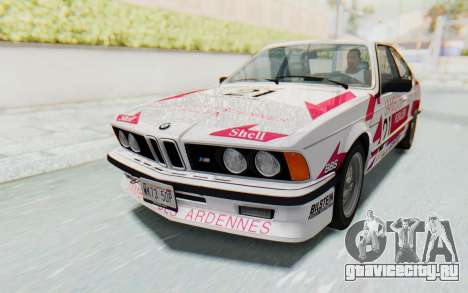 BMW M635 CSi (E24) 1984 HQLM PJ2 для GTA San Andreas
