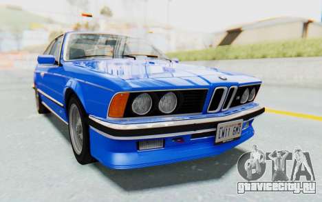 BMW M635 CSi (E24) 1984 HQLM PJ1 для GTA San Andreas