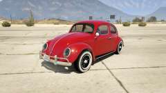 1963 Volkswagen Beetle 1.0.1 для GTA 5