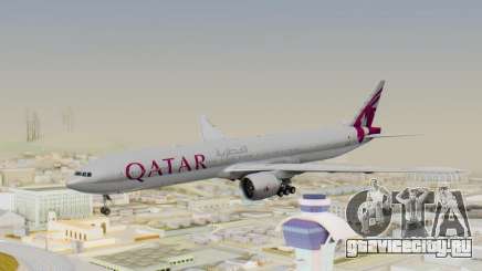 Boeing 777-300ER Qatar Airways v1 для GTA San Andreas