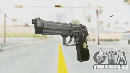 Tariq Iraqi Pistol Back v1 Silver для GTA San Andreas