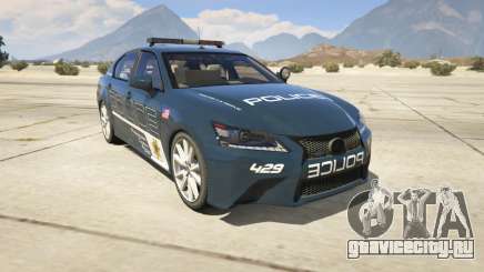Lexus GS 350 Hot Pursuit Police для GTA 5