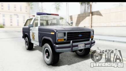 Ford Bronco 1982 Police для GTA San Andreas