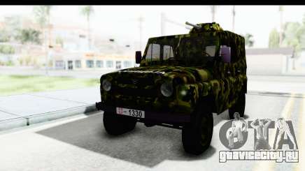 УАЗ-469 Военная полиция Сербии для GTA San Andreas