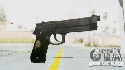 Tariq Iraqi Pistol Back v1 Black для GTA San Andreas