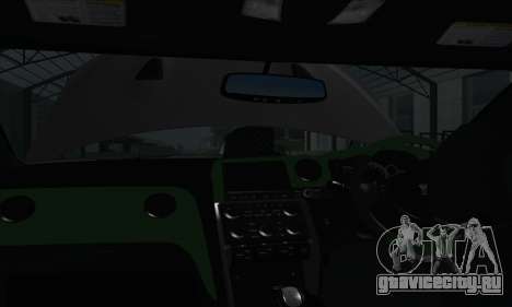 Nissan GT-R R35 Green Screen для GTA San Andreas
