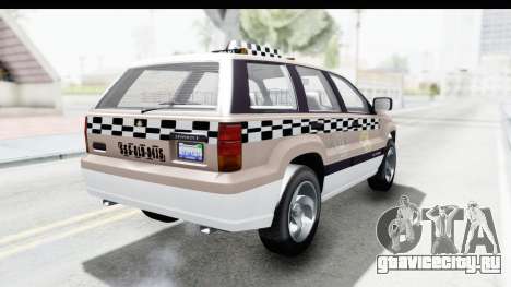 GTA 5 Canis Seminole Taxi Saints Row 4 для GTA San Andreas