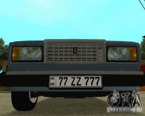 VAZ 2107 Armenian для GTA San Andreas
