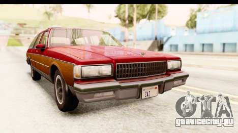 Chevrolet Caprice 1989 Station Wagon IVF для GTA San Andreas