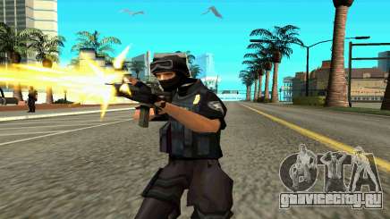 NextGen изменённого оригинального скина SWAT для GTA San Andreas