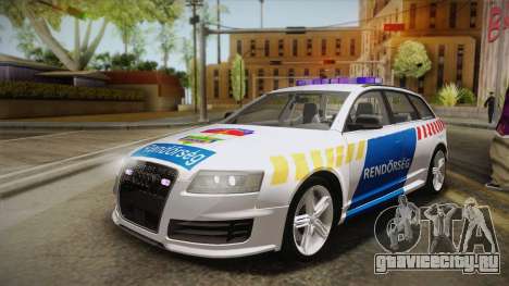 Audi RS6 Hungarian Police для GTA San Andreas