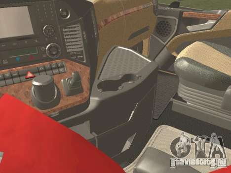 Mercedes-Benz Actros Mp4 v2.0 Tandem Steam для GTA San Andreas