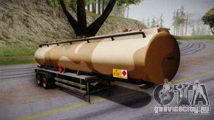 GTA 5 Army Tank Trailer IVF для GTA San Andreas