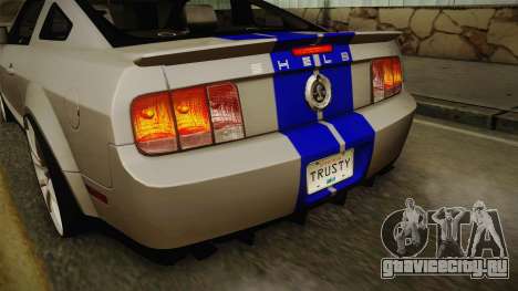 Ford Mustang Shelby GT500KR Super Snake для GTA San Andreas