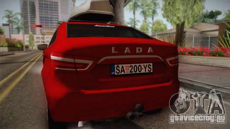 Lada Vesta Sedan для GTA San Andreas
