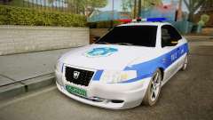Ikco Samand Police v2 для GTA San Andreas