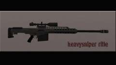 Heavysniper rifle для GTA San Andreas