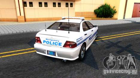 1998 Dinka Chavos Montgomery Police Department для GTA San Andreas
