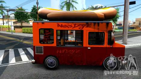 New HotDog Van для GTA San Andreas