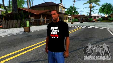 GTA Online T-Shirt для GTA San Andreas