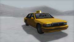Taxi Winter IVF для GTA San Andreas