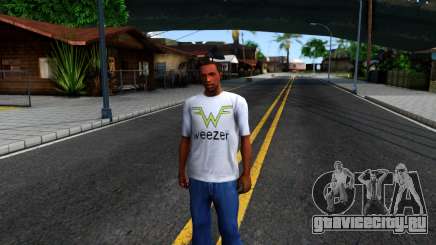 Weezer T-Shirt для GTA San Andreas