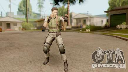 Resident Evil HD - Chris Redfield S.T.A.R.S для GTA San Andreas