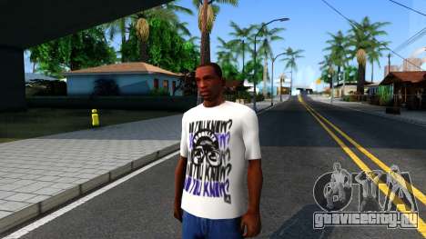 Nike Air Jordan S.O.M. Do You Know T-Shirt White для GTA San Andreas