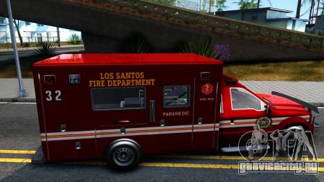 GTA V Vapid Sadler Ambulance для GTA San Andreas