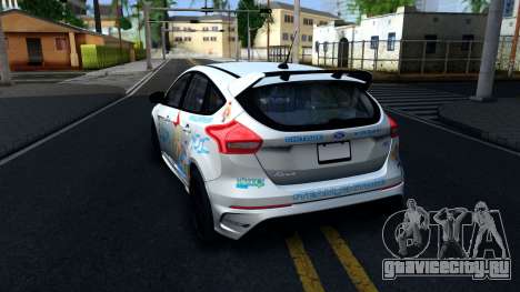 Ford Focus RS 2017 Kirisaki Chitoge Itasha для GTA San Andreas