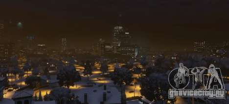 Christmas in Singleplayer (Snow Mod) 1.01 для GTA 5